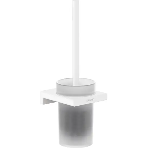 Йоржик для унітазу Hansgrohe AddStoris Matt White 41752700 (білий матовий, настінний), Колір виробника: білий матовий, фото 