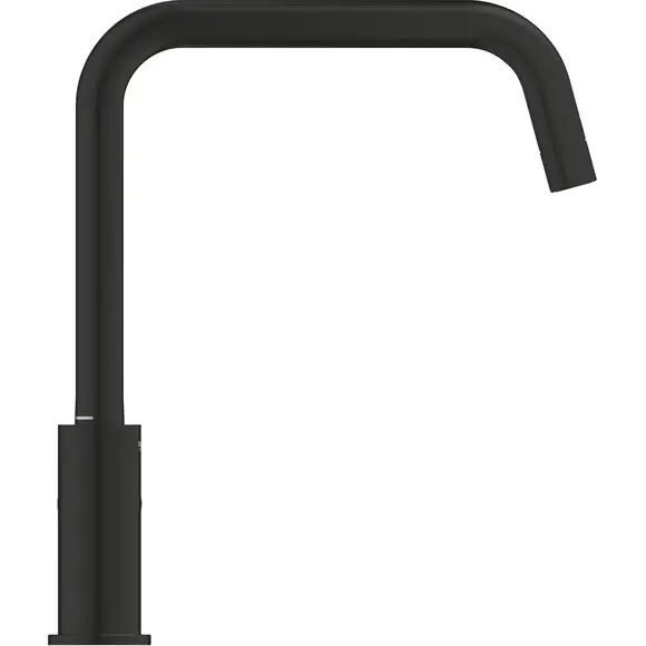 Змішувач для кухні Grohe QuickFix Start Black 304702430 (чорний матовий), фото , изображение 6