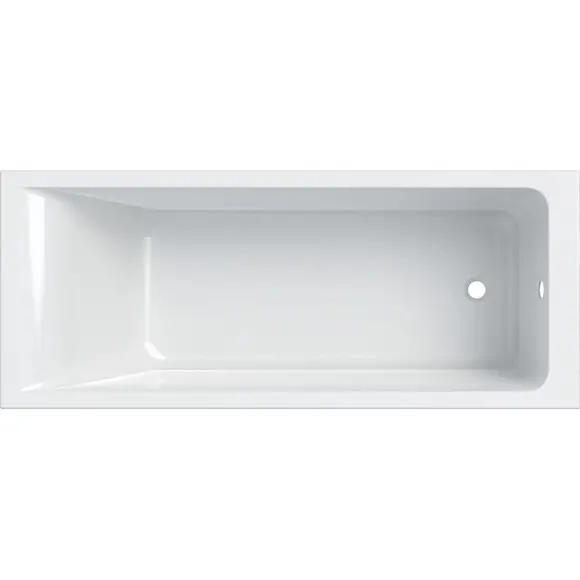 Акриловая ванна Geberit Selnova Square 554.384.01.1 (170x70 см, с ножками), Доступные размеры: 170 x 70, фото 