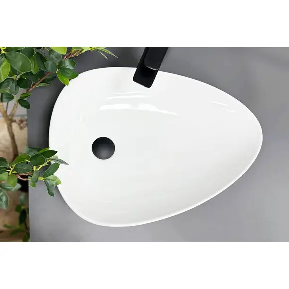 Умывальник VBI Trento 55 White VBI-011900 (55x39 см, чаша), Доступные размеры: 55 x 39, фото 3