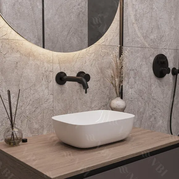 Раковина VBI Ravenna S White VBI-011201 (36x25 см, чаша), Доступные размеры: 36 x 25, Цвет производителя: белый глянец, фото 2