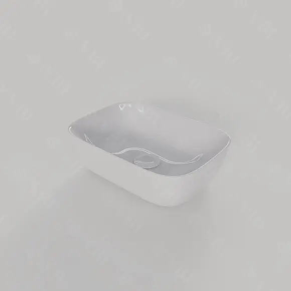 Раковина VBI Ravenna S White VBI-011201 (36x25 см, чаша), Доступные размеры: 36 x 25, Цвет производителя: белый глянец, фото 5