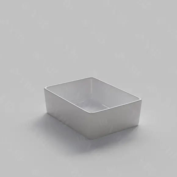 Умывальник VBI Asti S White VBI-013001 (41x30 см), Доступные размеры: 41 x 30, Цвет производителя: белый глянец, фото 5