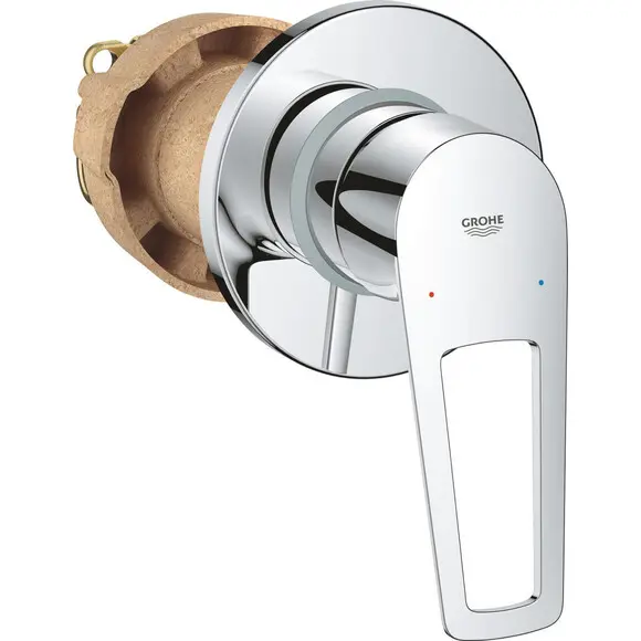Гігієнічний душ із змішувачем Grohe BauLoop New UA11104202 (29042001+28628001+27512001+28150002), фото , изображение 2