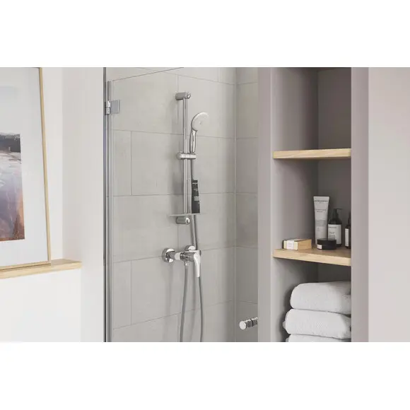 Комплект смесителей 3 в 1 для ванной комнаты Grohe Eurosmart New S-Size UA123244M1 (33555003+33265003+26907003), фото 3