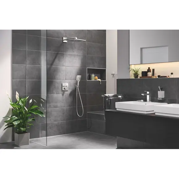 Душевая система с термостатом Grohe Grohtherm SmartControl & Rainshower SmartActive 310 Cube 34864000 (скрытого монтажа), фото 2