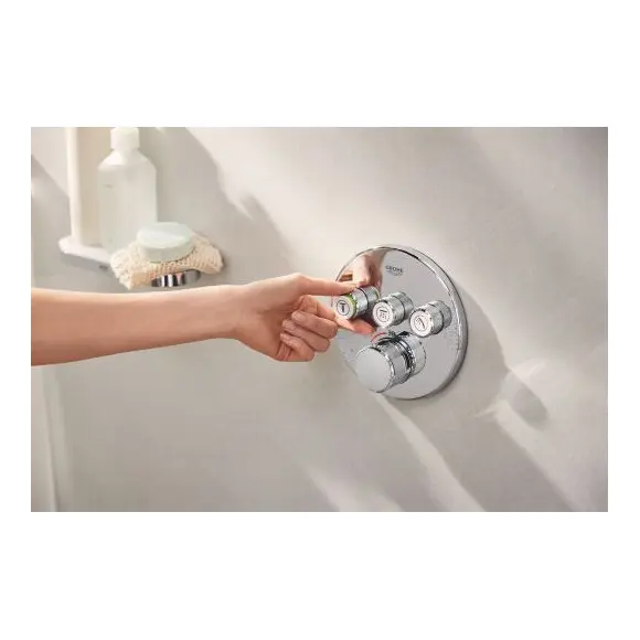 Душевая система с термостатом Grohe Grohtherm SmartControl & Rainshower SmartActive 310 34863000 (скрытого монтажа), фото 3