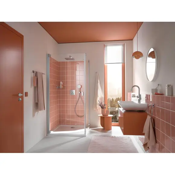 Душова система з термостатом Grohe Grohtherm Tempesta 250 Cube 34871000 (прихованого монтажу), фото , изображение 2