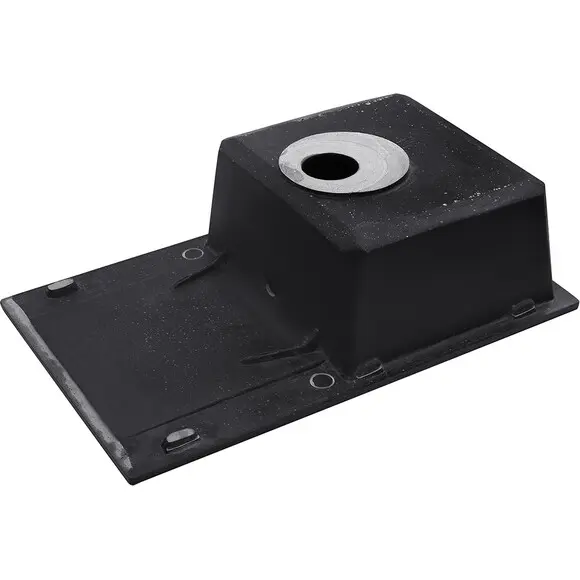 Кухонна мийка Kroner KRP Komposit GRB 7850 (KompositGRB-7850, графіт, 78x50 см, із сифоном), Колір виробника: графіт, фото , изображение 5