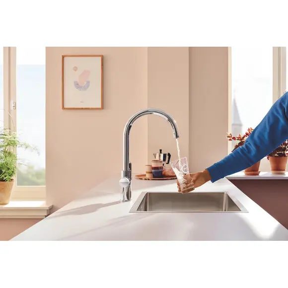 Змішувач для кухні Grohe Blue Pure StartCurve 30592000 (з підключенням питної води), фото , изображение 4