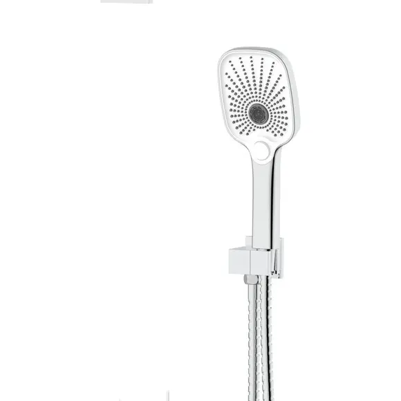 Душевая система Qtap Gemini Chrome QTGEM114CRM45702 (хром, скрытого монтажа, с изливом), Цвет производителя: хром, фото 5