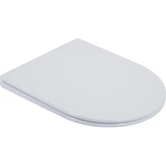 Безобідковий унітаз-компакт Qtap Swan Ultra Quiet Rimless QT16222182TW (з сидінням), фото , изображение 8