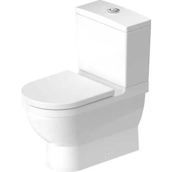 Унітаз-компакт Duravit Starck 3 0128090000+0920100005 (без сидіння), фото 