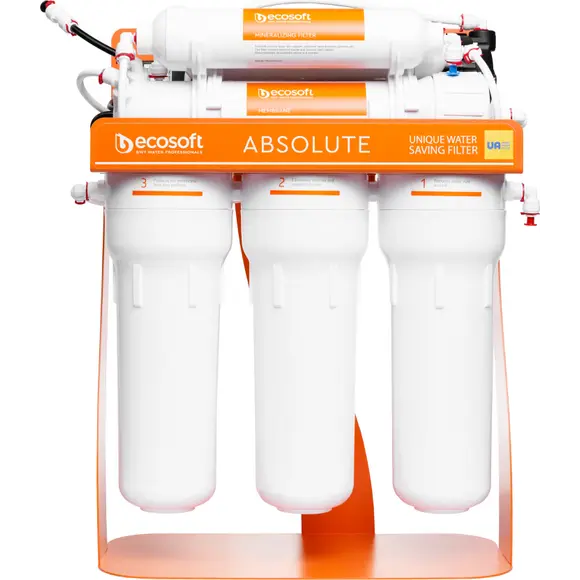 Фільтр зворотного осмосу Ecosoft Absolute MO675MPSECO (з помпою та мінералізатором), фото , изображение 3