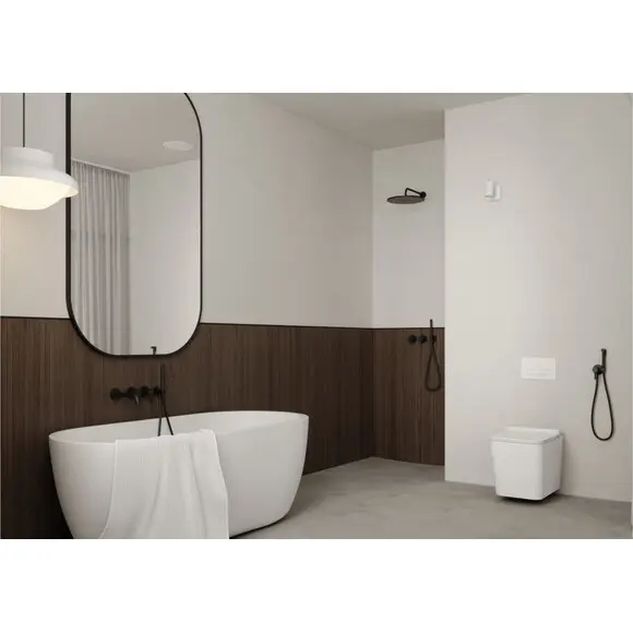 Душевая система Kohlman Axel Black KPL-QW260AB25 (черная, скрытого монтажа), Цвет производителя: черный, фото 3