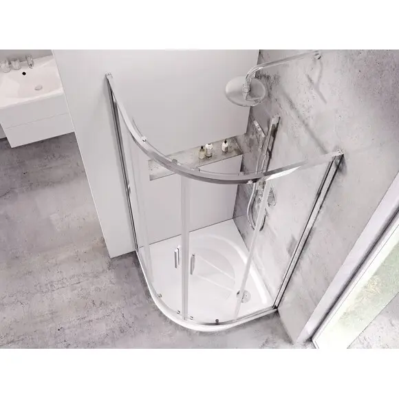 Душовий піддон Ravak Elipso Pro-100 (XA23AA01010, 100x100 см), Доступні розміри: 100 x 100, фото , изображение 3