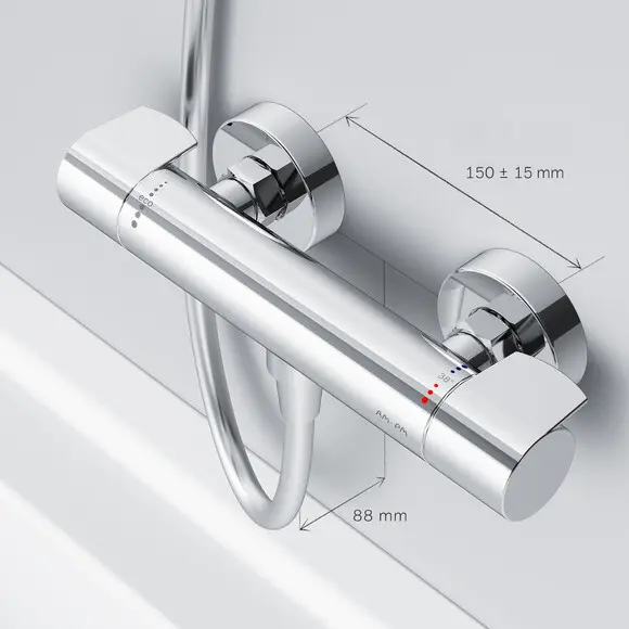 Змішувач для душу з термостатом Am.Pm X-Joy F85A40000, фото , изображение 17