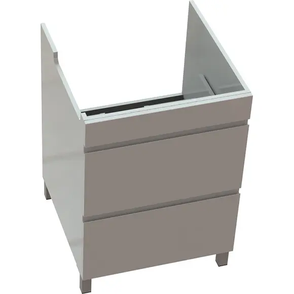 Тумба Snail Рамона с умывальником Snail Юнона 1255KMN142RA100 (125 см, белая глянцевая, правая, напольная), Доступные размеры: 125 x 62 R, фото 6