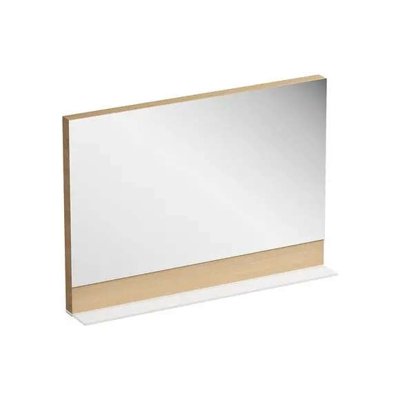 Дзеркало для ванної кімнати Ravak Formy 80 X000001046 (80x71 см, дуб, з полицею), Доступні розміри: 80 x 71, Колір виробника: дуб, фото 