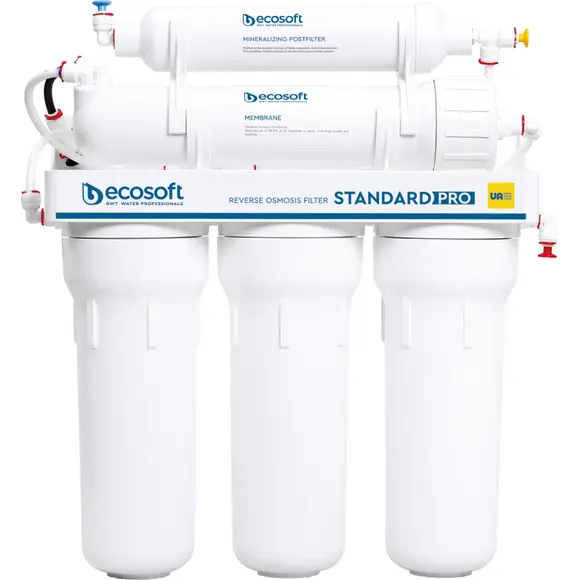 Фільтр зворотного осмосу Ecosoft Standard Pro MO550MECOSTD (з мінералізатором), фото , изображение 14