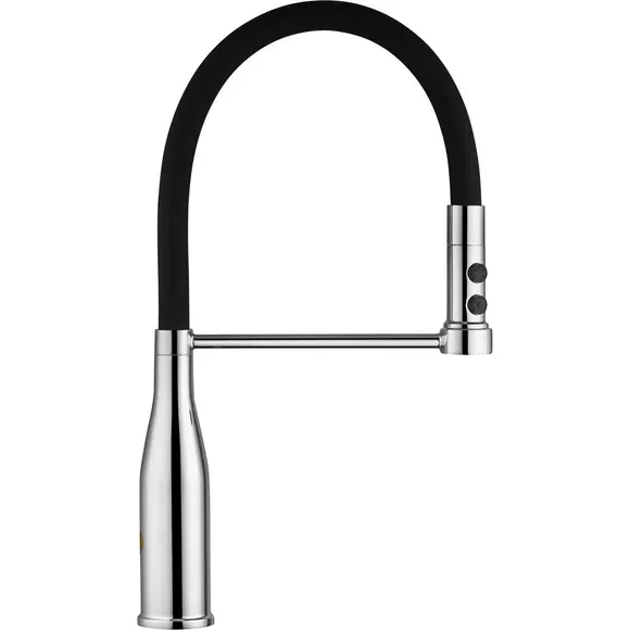 Кухонная мойка со смесителем Kroner KRG6050HMERSC03111BLKSP016 (60x50 см, 3.0/1.0 мм, с коландером, дозатором и сифоном), фото 15
