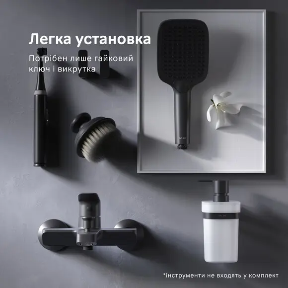 Змішувач для ванни Am.Pm Func F8F10022 (чорний матовий), Колір виробника: чорний матовий, фото , изображение 11