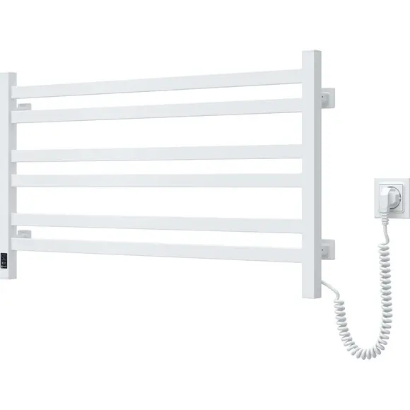 Електрична рушникосушарка Navin Авангард Sensor 12-128053-9050 (900x500, білий глянсовий, правий, сенсорний, з таймером), Доступні розміри: 900 x 500, Колір виробника: білий глянець, Підключення рушникосушарки: праве, фото , изображение 3