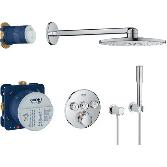 Душевая система с термостатом Grohe Grohtherm Smartcontrol 34705000, фото 