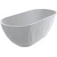 Мармурова ванна Miraggio Sapfire Miramarble 0002250 (165x76 см, окремостояча), Колір виробника: білий глянець, Технологія виробництва: Miramarble, фото 