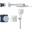 Душевая система с термостатом Grohe Grohtherm SmartControl & Rainshower SmartActive 310 Cube 34864000 (скрытого монтажа), фото 