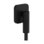 Підключення для душового шлангу Hansgrohe Fixfit FIine Q Matt Black 28884670 (чорне матове), Колір виробника: чорний матовий, фото 