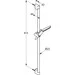 Душовий гарнітур Kludi Freshline 678400500, фото , изображение 2