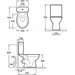 Унітаз компакт Jacob Delafon Patio ETB212-00+UJV102-00, фото , изображение 4