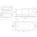 Каркас для ванни Am.Pm Like W80A-170-070W-R (170x70 см), фото , изображение 2