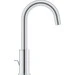 Змішувач для умивальника Grohe QuickFix Start L-Size 24203002 (високий, з донним клапаном), Колір виробника: хром, фото , изображение 4