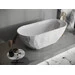 Мармурова ванна Miraggio Sapfire Miramarble 0002250 (165x76 см, окремостояча), Колір виробника: білий глянець, Технологія виробництва: Miramarble, фото , изображение 2
