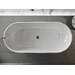Мармурова ванна Miraggio Sapfire Miramarble 0002250 (165x76 см, окремостояча), Колір виробника: білий глянець, Технологія виробництва: Miramarble, фото , изображение 5