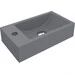Раковина Miraggio Faro R Mirastone gray 0001209 (40x22 см, сіра матова), Доступні розміри: 41 x 23 R, Колір виробника: сірий, Технологія виробництва: Mirastone, фото 