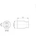 Кронштейн для ручного душу Qtap Porter A030 (QT829910842854OB, чорний матовий), фото , изображение 2