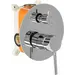 Душевая система скрытого монтажа Rea Lungo Chrome REA-P6612 (с изливом), Цвет производителя: хром, фото 2