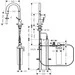 Смеситель для кухни Hansgrohe Aqittura M91 FilterSystem 210 pull-out Sbox Stainless Steel Finish 76826800 (нержавеющая сталь, с подключением питьевой воды), фото 3