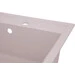 Мийка для кухні Lidz 460х515/200 COL-06 (LIDZCOL06460515200, 45.5x51.3 см, бежева, з сифоном), Колір виробника: бежевий, фото , изображение 4