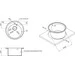 Мойка для кухни Lidz D510/200 GRF-13 (LIDZGRF13D510200, 50.5 см, графит, с сифоном), Цвет производителя: графит, фото 7