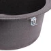 Мойка для кухни Lidz D510/200 GRF-13 (LIDZGRF13D510200, 50.5 см, графит, с сифоном), Цвет производителя: графит, фото 5