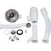 Мойка для кухни Lidz D510/200 GRF-13 (LIDZGRF13D510200, 50.5 см, графит, с сифоном), Цвет производителя: графит, фото 6