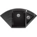 Мийка для кухні Miraggio Europe Black Shine 0002562 (110x57, чорна, із фруктівницею, із сифоном), Колір виробника: чорний, фото 