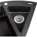Мийка для кухні Miraggio Europe Black Shine 0002562 (110x57, чорна, із фруктівницею, із сифоном), Колір виробника: чорний, фото , изображение 5