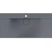 Умивальник Miraggio Fly 1000 Mirastone Gray 0001454 (100x48 см, сірий, з крилом), Доступні розміри: 100 x 48, Колір виробника: сірий, Технологія виробництва: Mirastone, фото , изображение 3