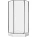 Набор Qtap LEOCRM10995AC6SET: душевая кабина Leo LEOCRM10995AC6 + поддон Diamond DIAMOND309912, фото 