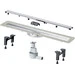 Душевой трап Viega Advantix Visign ER10 Stainless steel 753177 (90 см, нержавейка), Цвет производителя: нержавейка, Доступные размеры: 90, фото 2